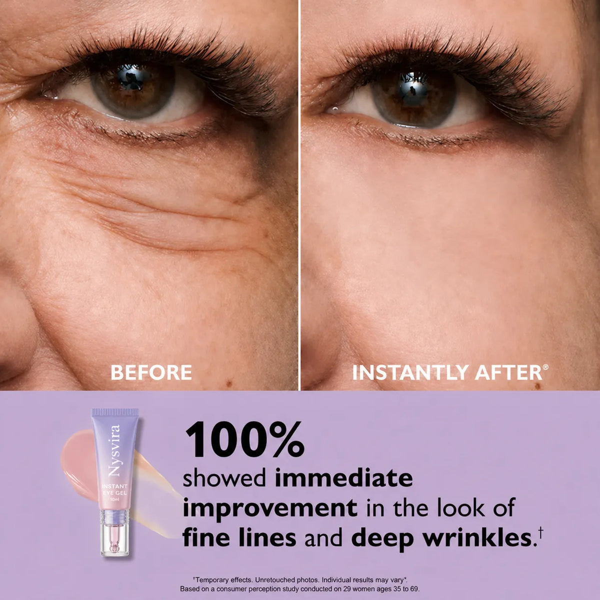 Eye Bag Instant Eraser, Tightens, Firms, & Blurs Wrinkles