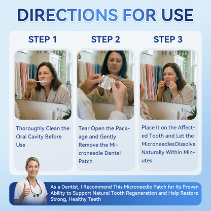 Dewvely® 🦷 Tideglusib Fast‑Dissolving Tooth & Gum Repair Oral Strips ✨