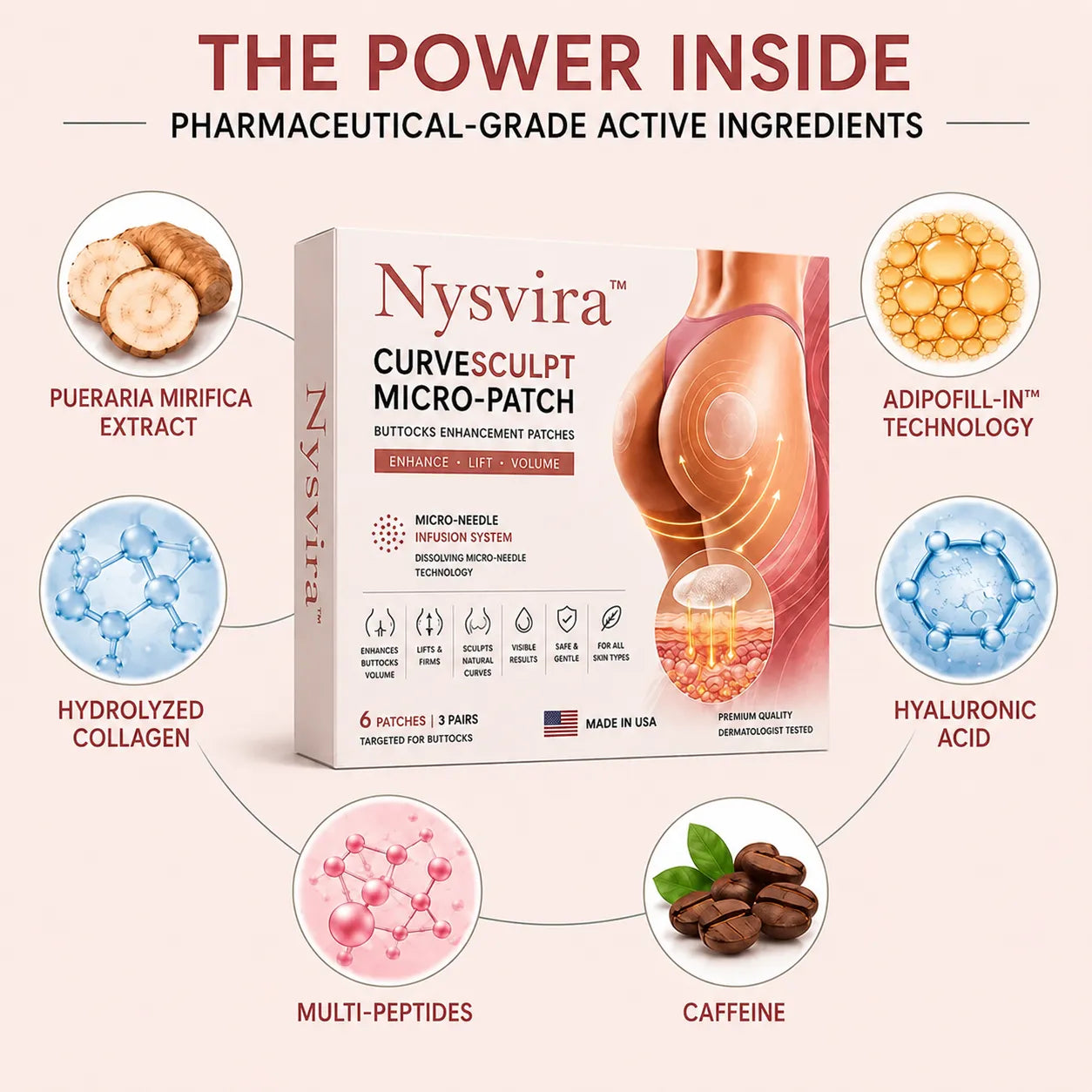 💥Selling out soon🔥-  CurveSculpt Micro-Patch ✦ Sculpt • Firm • Smooth Lower Body Curves ✦ Micro-Needle Infusion System