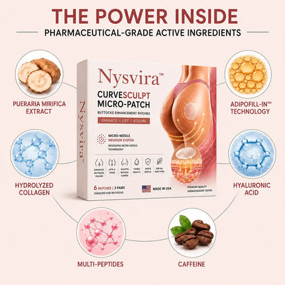 💥Selling out soon🔥-  CurveSculpt Micro-Patch ✦ Sculpt • Firm • Smooth Lower Body Curves ✦ Micro-Needle Infusion System
