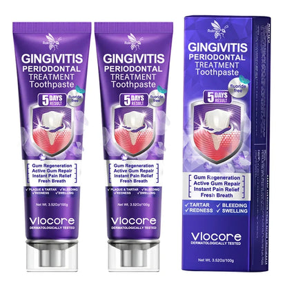 🦷VioCore Bee Venom Gingivitis & Periodontitis Treatment Toothpaste