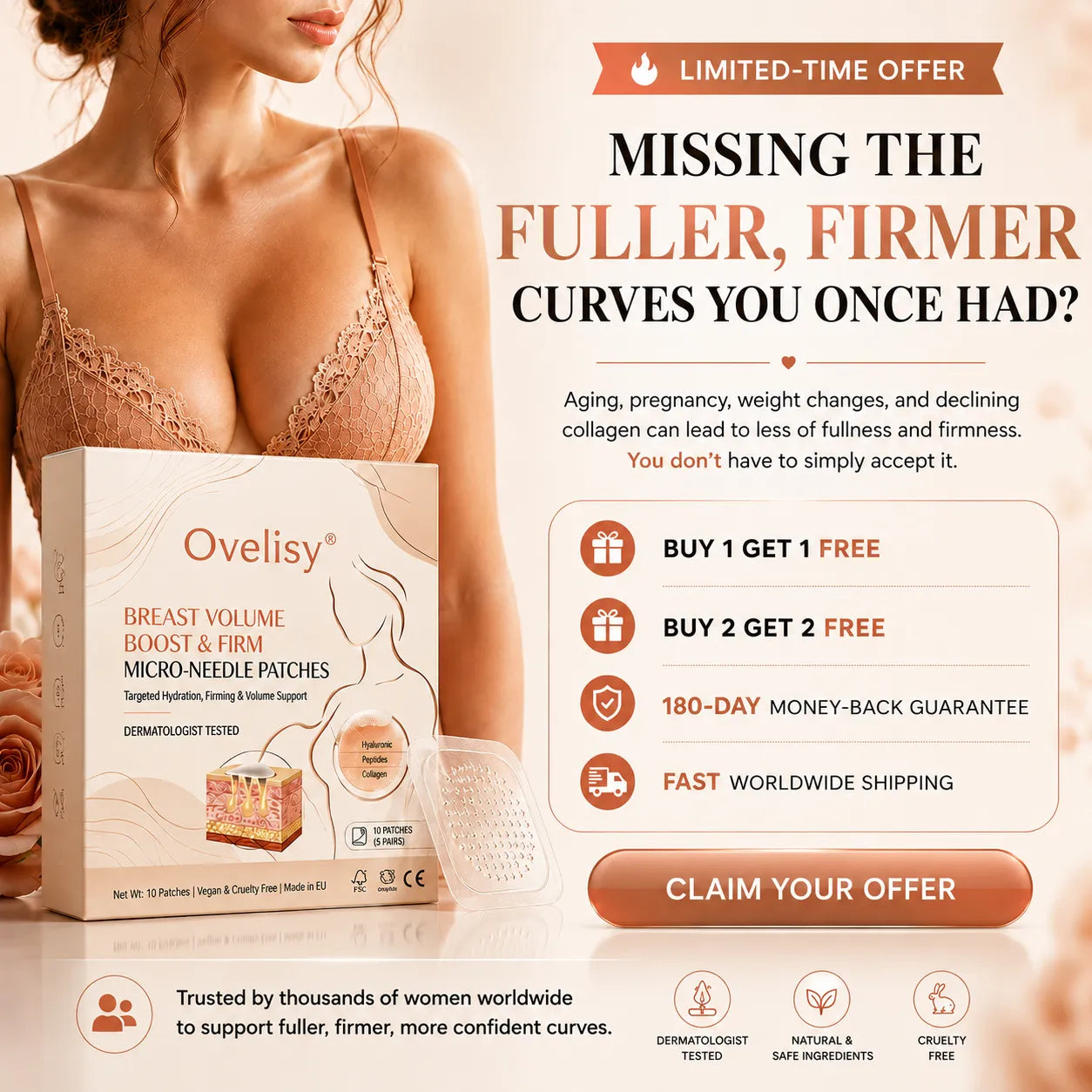 💥Selling out soon🔥- Breast Enhance Mentmicroneedle Patch