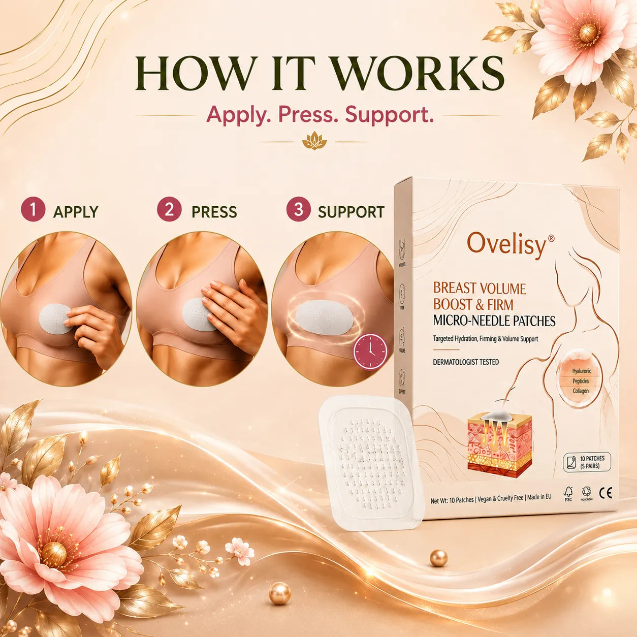💥Selling out soon🔥- Breast Enhance Mentmicroneedle Patch
