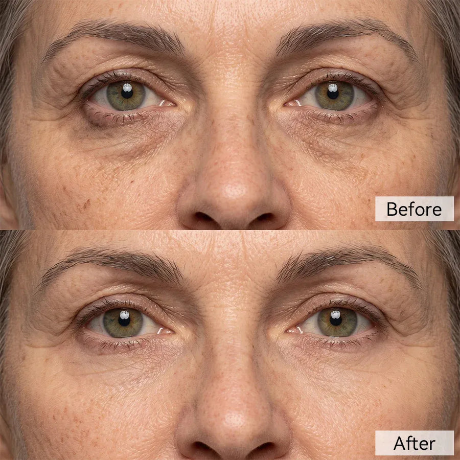 Her Concern: Dark Circles - before
