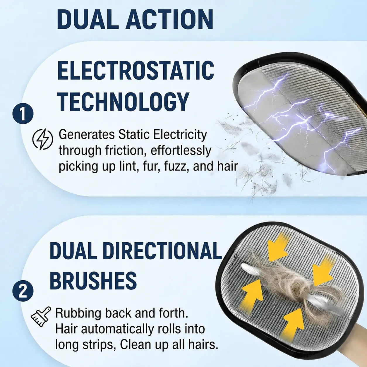 Pet Hair Remover | Washable | Multi-Surface Cleaning