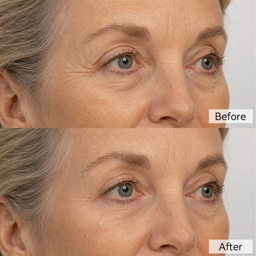 Her Concern: Dark Circles - before