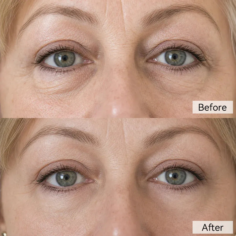 Her Concern: Dark Circles - before