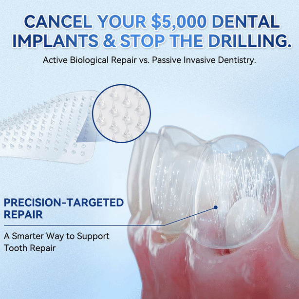 Dewvely® 🦷 Tideglusib Fast‑Dissolving Tooth & Gum Repair Oral Strips ✨