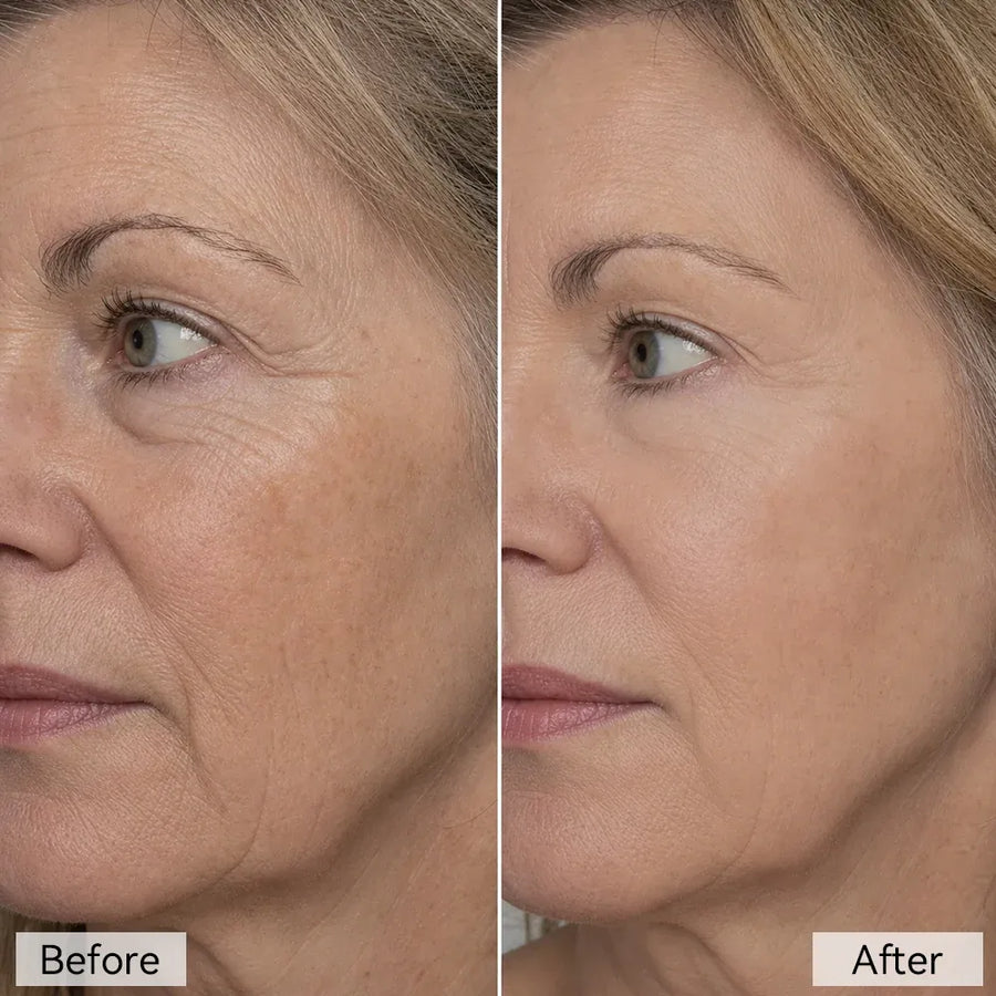 Her Concern: Dark Circles - after
