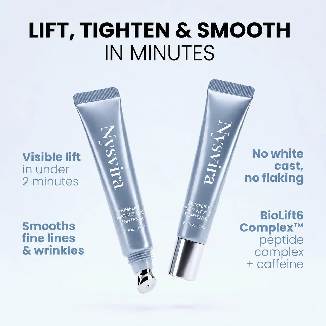 🌸 Instant Eye Tightener – New Formula, Ultimate Lift & Smooth Finish ✨