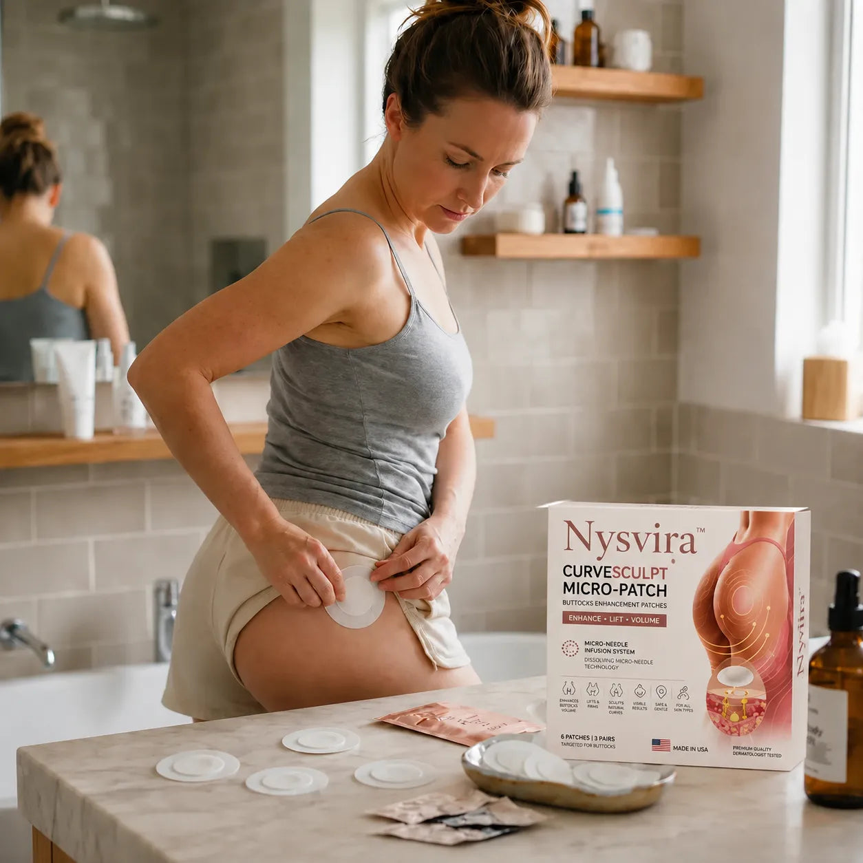 💥Selling out soon🔥-  CurveSculpt Micro-Patch ✦ Sculpt • Firm • Smooth Lower Body Curves ✦ Micro-Needle Infusion System