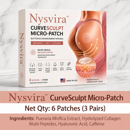 💥Selling out soon🔥-  CurveSculpt Micro-Patch ✦ Sculpt • Firm • Smooth Lower Body Curves ✦ Micro-Needle Infusion System