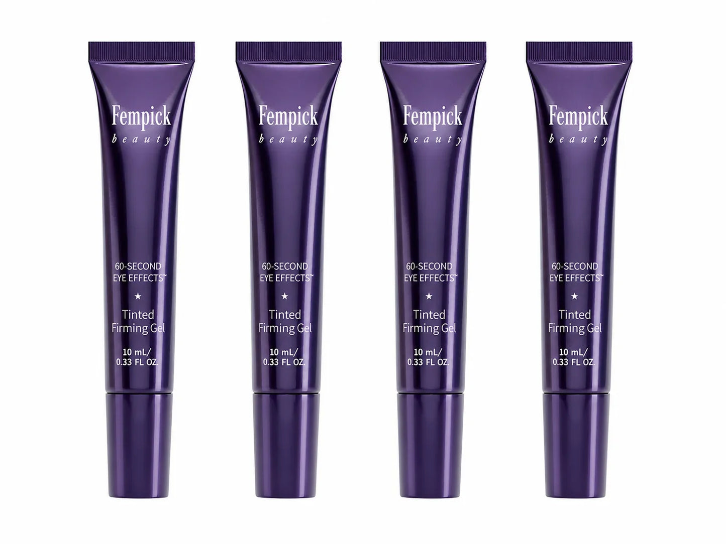 Fempick 60 Second Effects Tinted Firming Gel - Under Eye Cream For Puffiness And Bags Under Eyes
