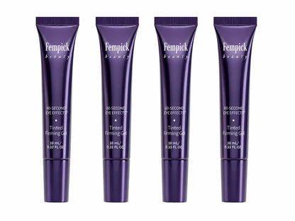 Fempick 60 Second Effects Tinted Firming Gel - Under Eye Cream For Puffiness And Bags Under Eyes